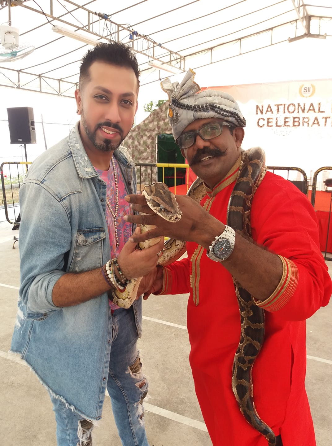 Snake Charmer for Hire in Singapore